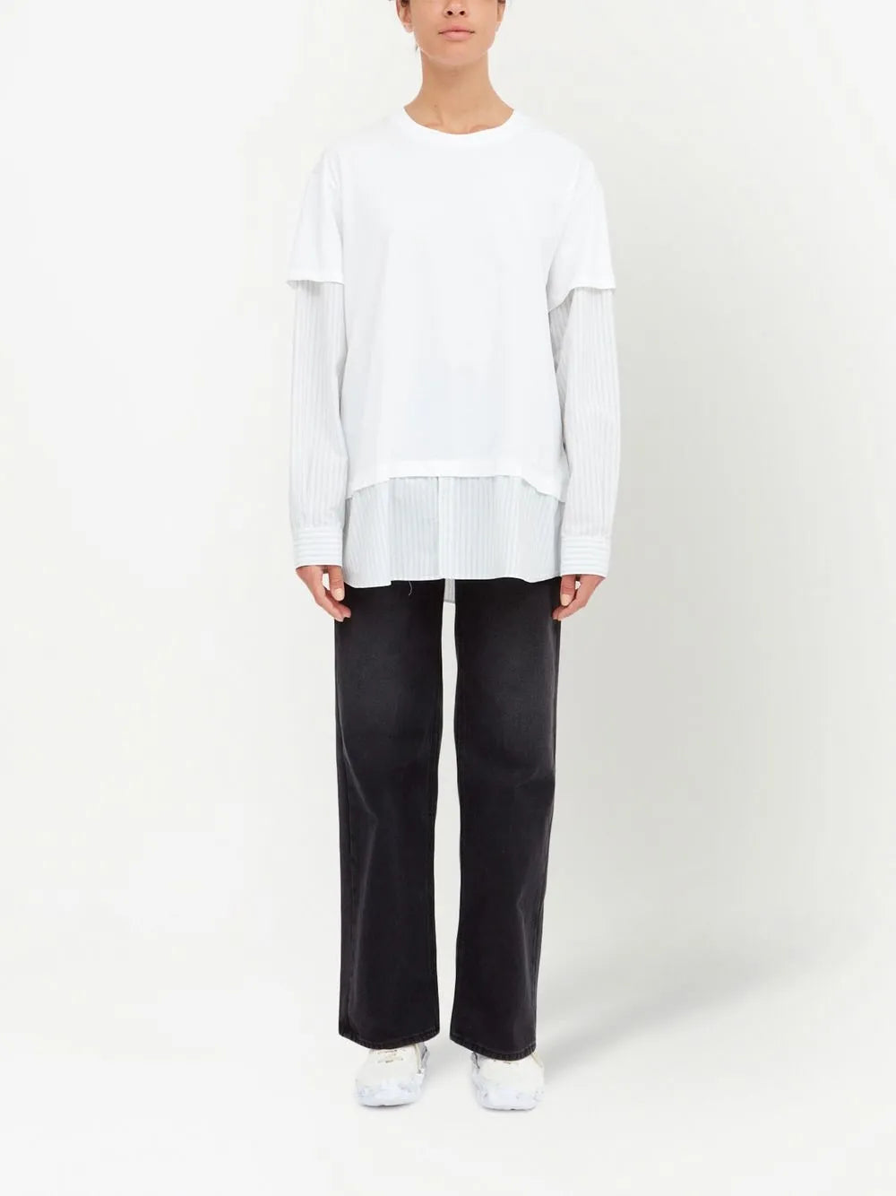 Trompe-L'Oeil Cotton T-Shirt