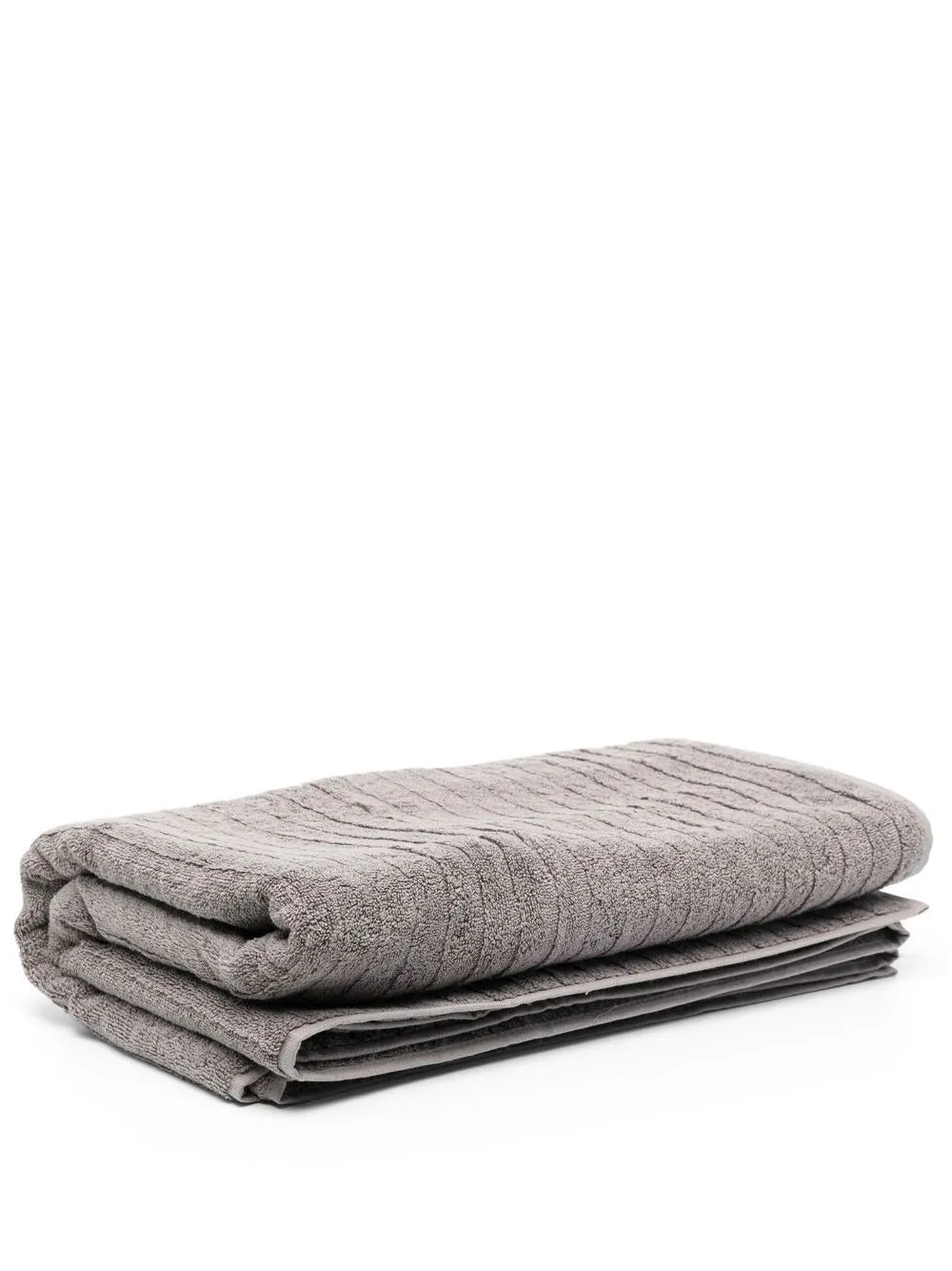 Logo Ribbed Bath Towel