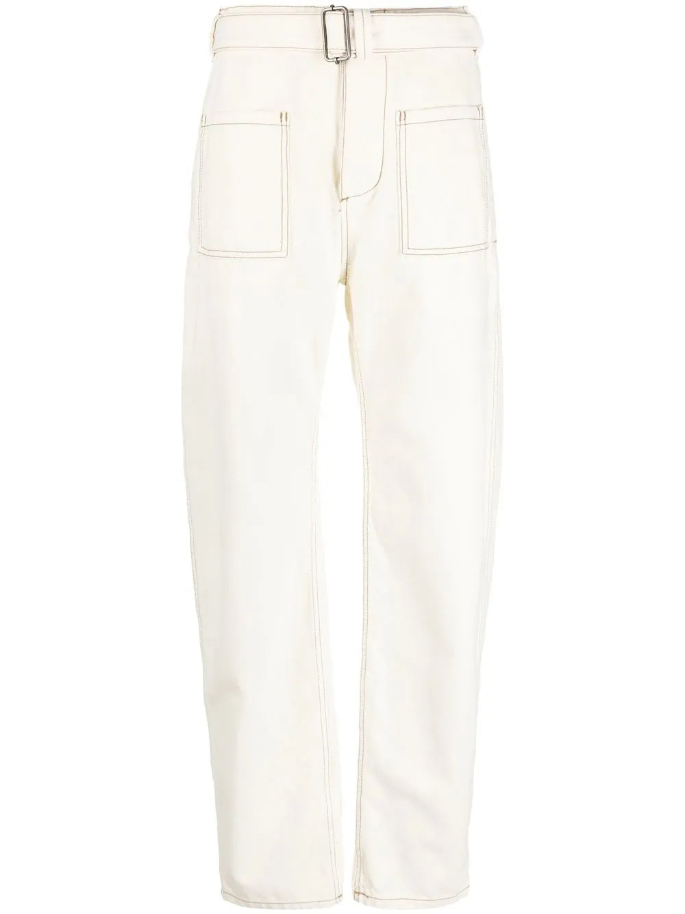 Straight-Leg Cargo Trousers
