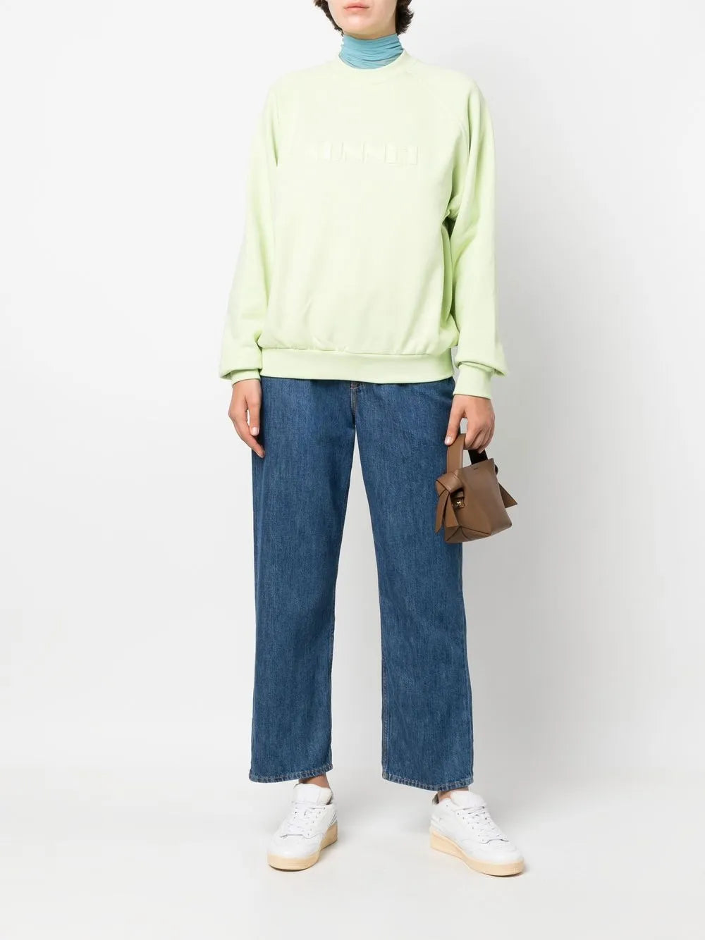 Embroidered-Logo Detail Sweatshirt