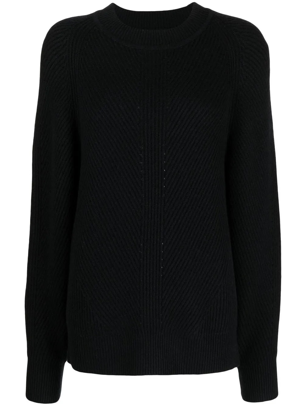 Crew-Neck Knitted Sweater