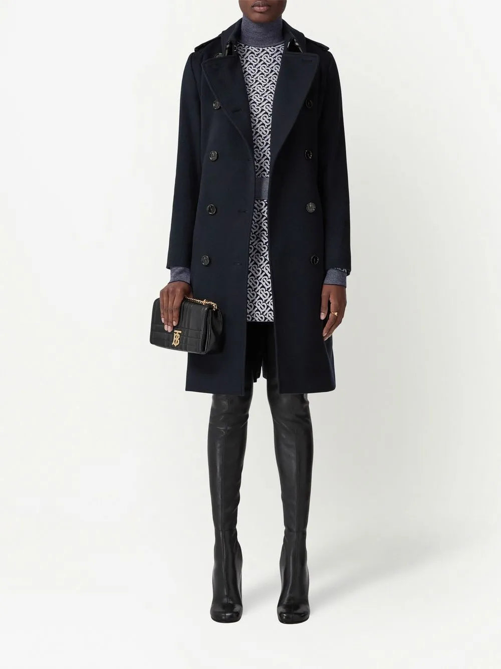 Kensington Cashmere Trench Coat