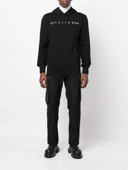 Studded-Logo Detail Hoodie