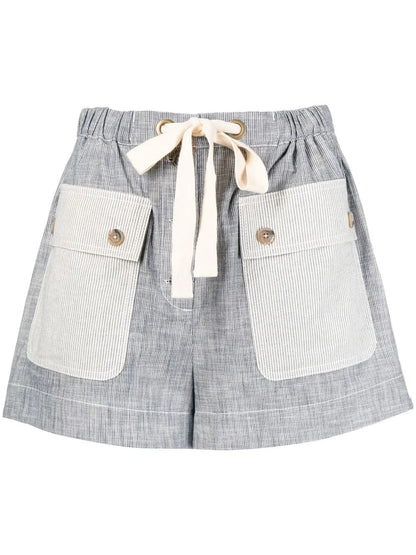 Drawstring-Waist Shorts