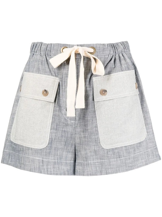 Drawstring-Waist Shorts