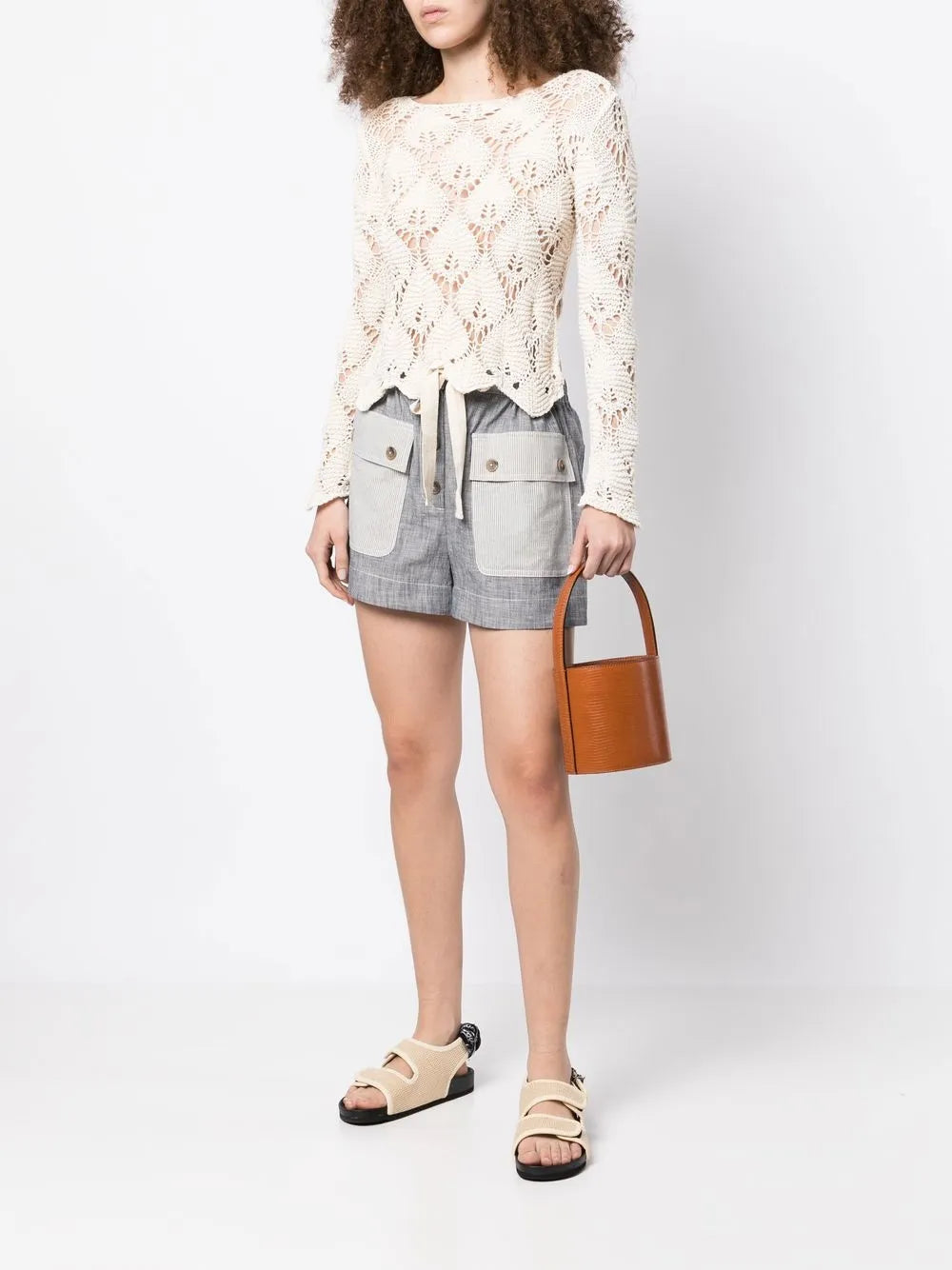 Drawstring-Waist Shorts