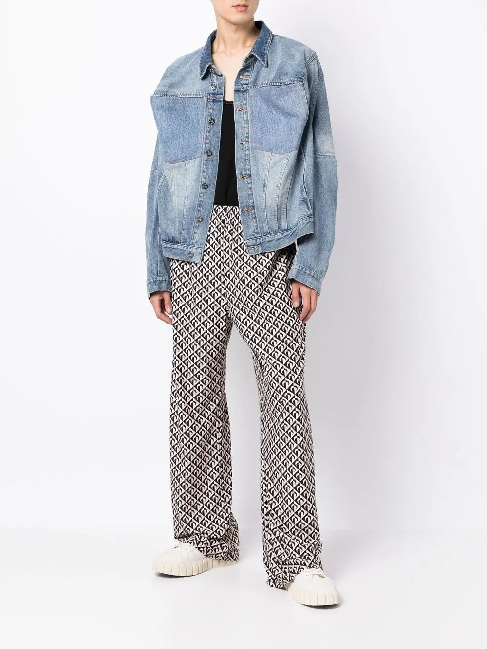 Button-Up Denim Jacket