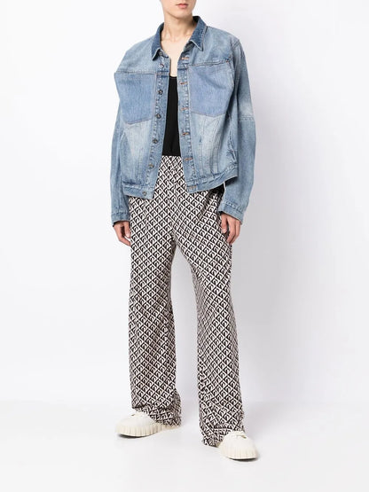 Button-Up Denim Jacket