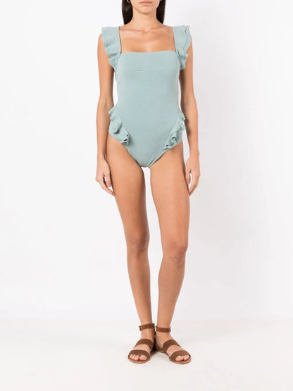 Barbette Square-Neck One-Piece