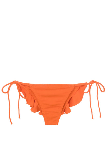 Malgosia Ruffle-Hem Bikini Bottoms