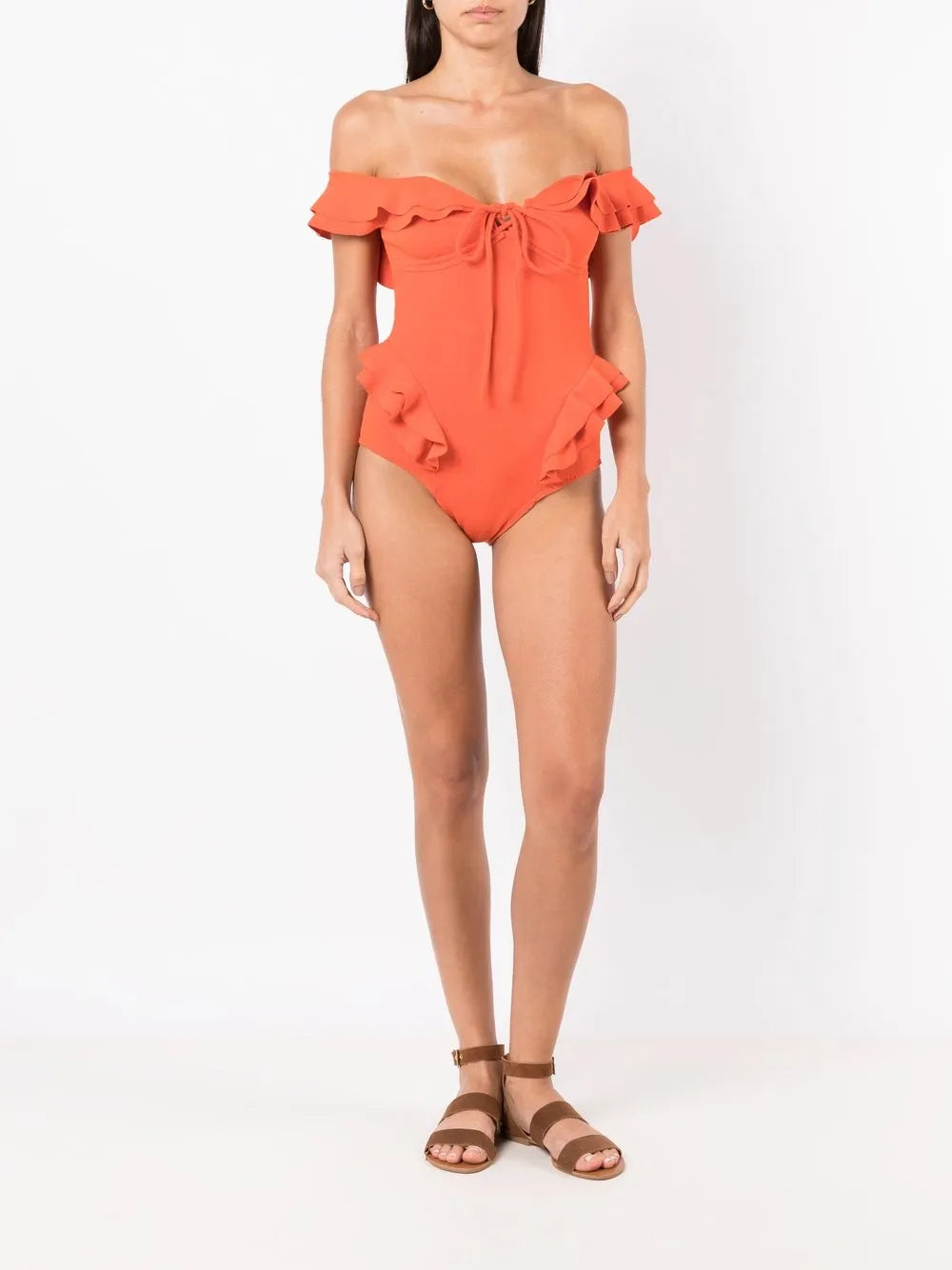 Lanzo Off-Shoulder One-Piece