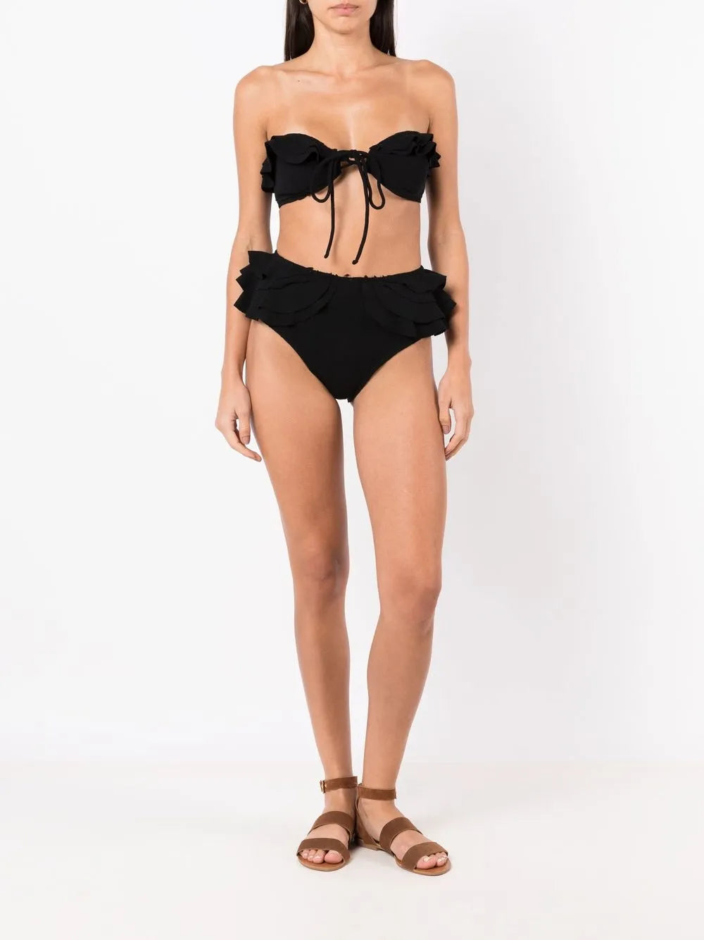 Bandara High-Waist Bikini Bottoms