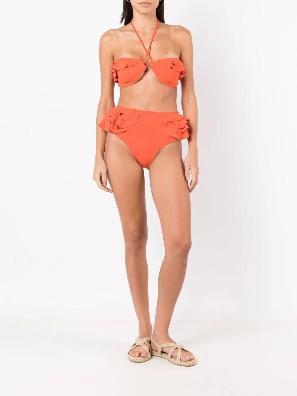 Bandara High-Waist Bikini Bottoms