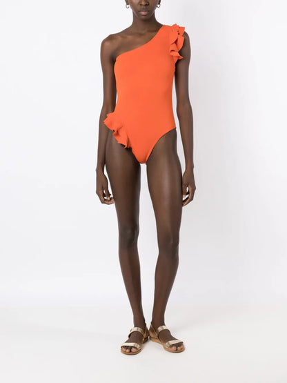 Koss Ruffle-Trim Detail Swimsuit