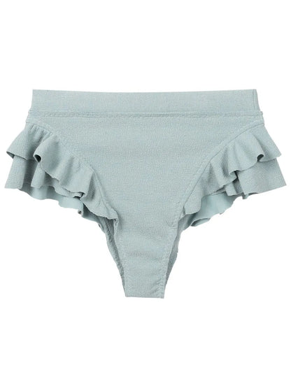 Turbe High-Waist Bikini Bottoms