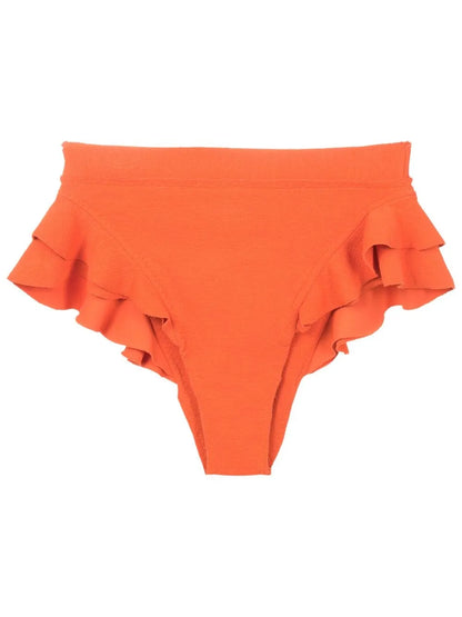 Turbe High-Waist Bikini Bottoms
