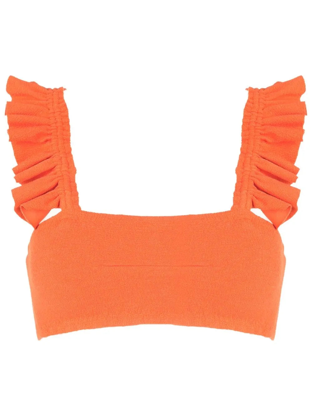 Zarbo Square-Neck Bikini Top