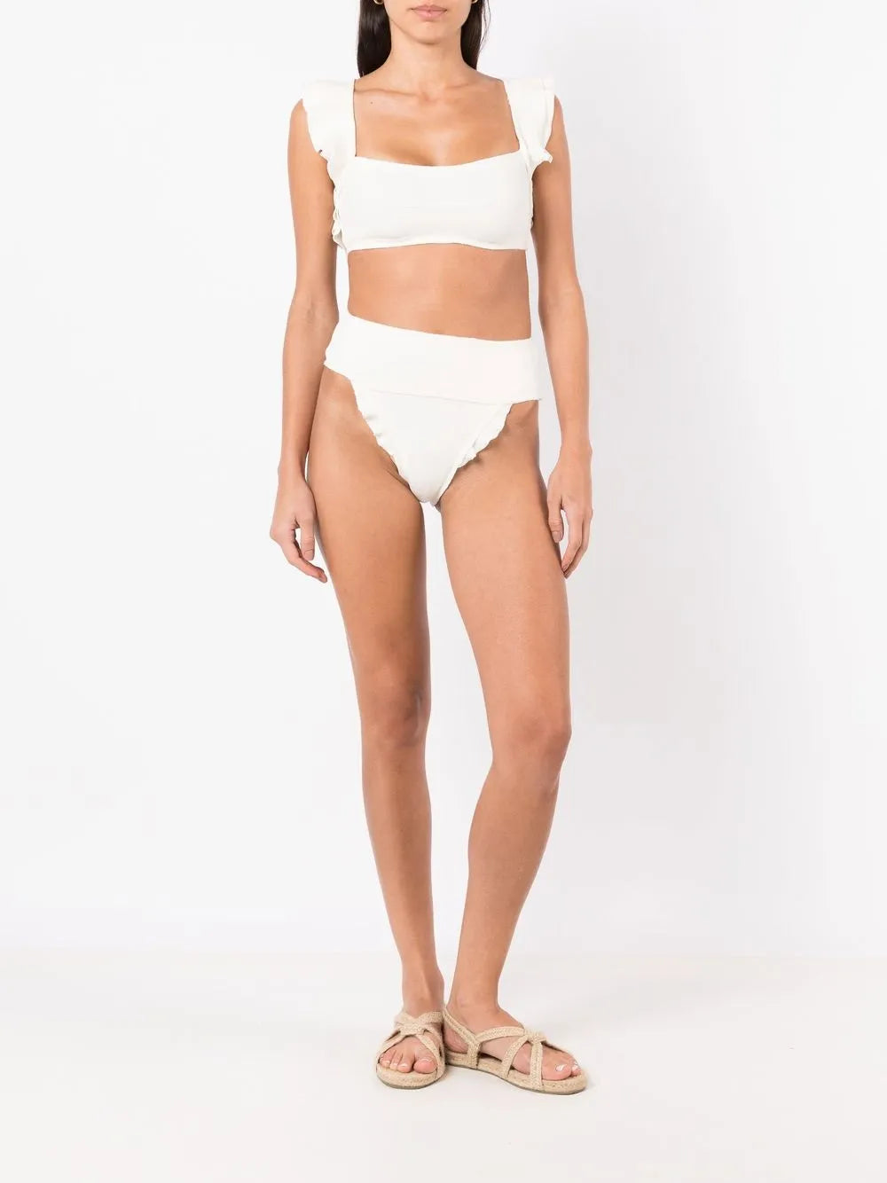 Jasper High-Waist Bikini Bottoms