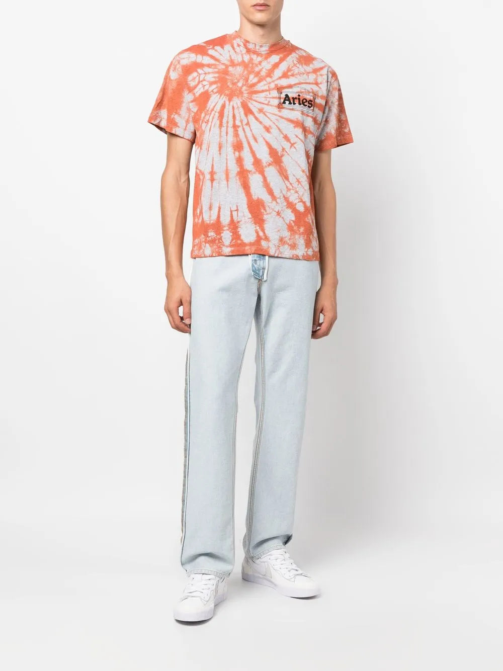 Tie-Dye Print Logo T-Shirt