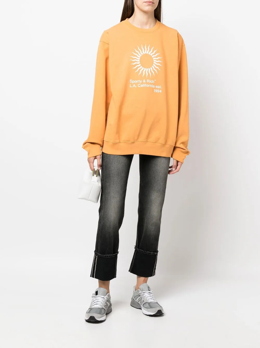 Light-Wash Straight-Leg Jeans