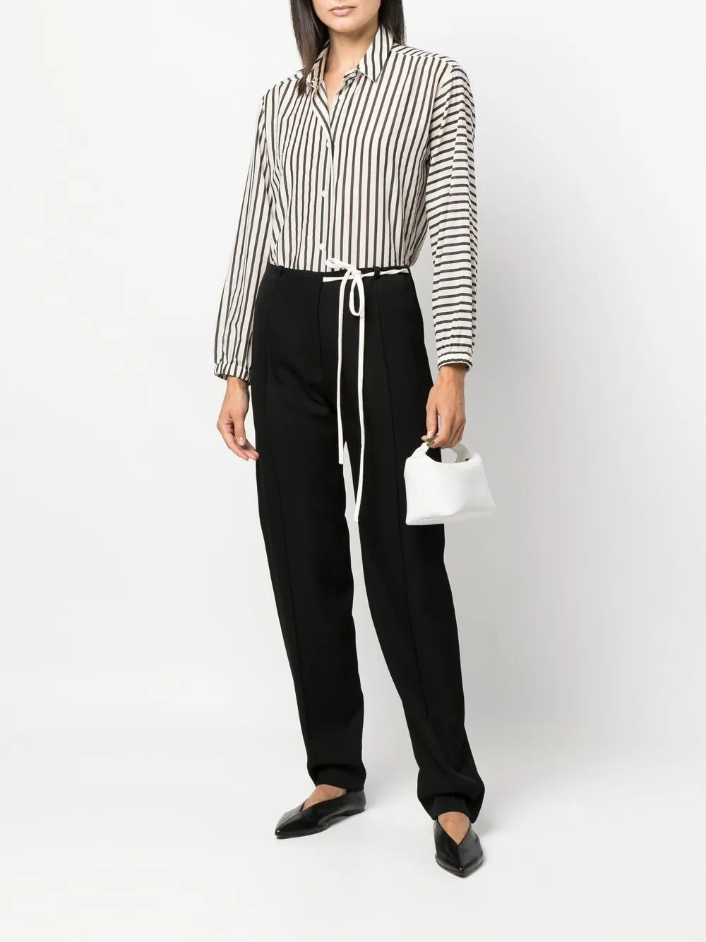 Drawstring-Fastening Waistband Trousers