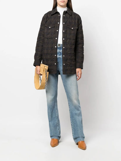 Quilted Checked Shirt