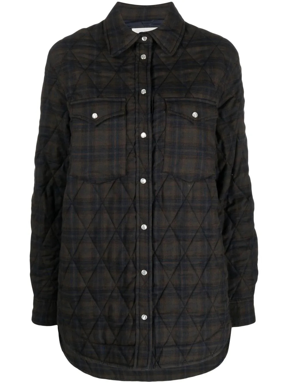 Quilted Checked Shirt
