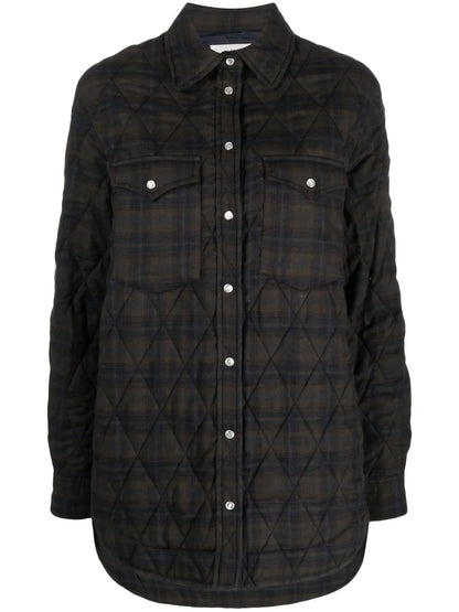 Quilted Checked Shirt