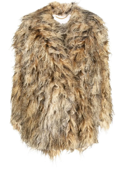 Faux-Fur Oversize Coat