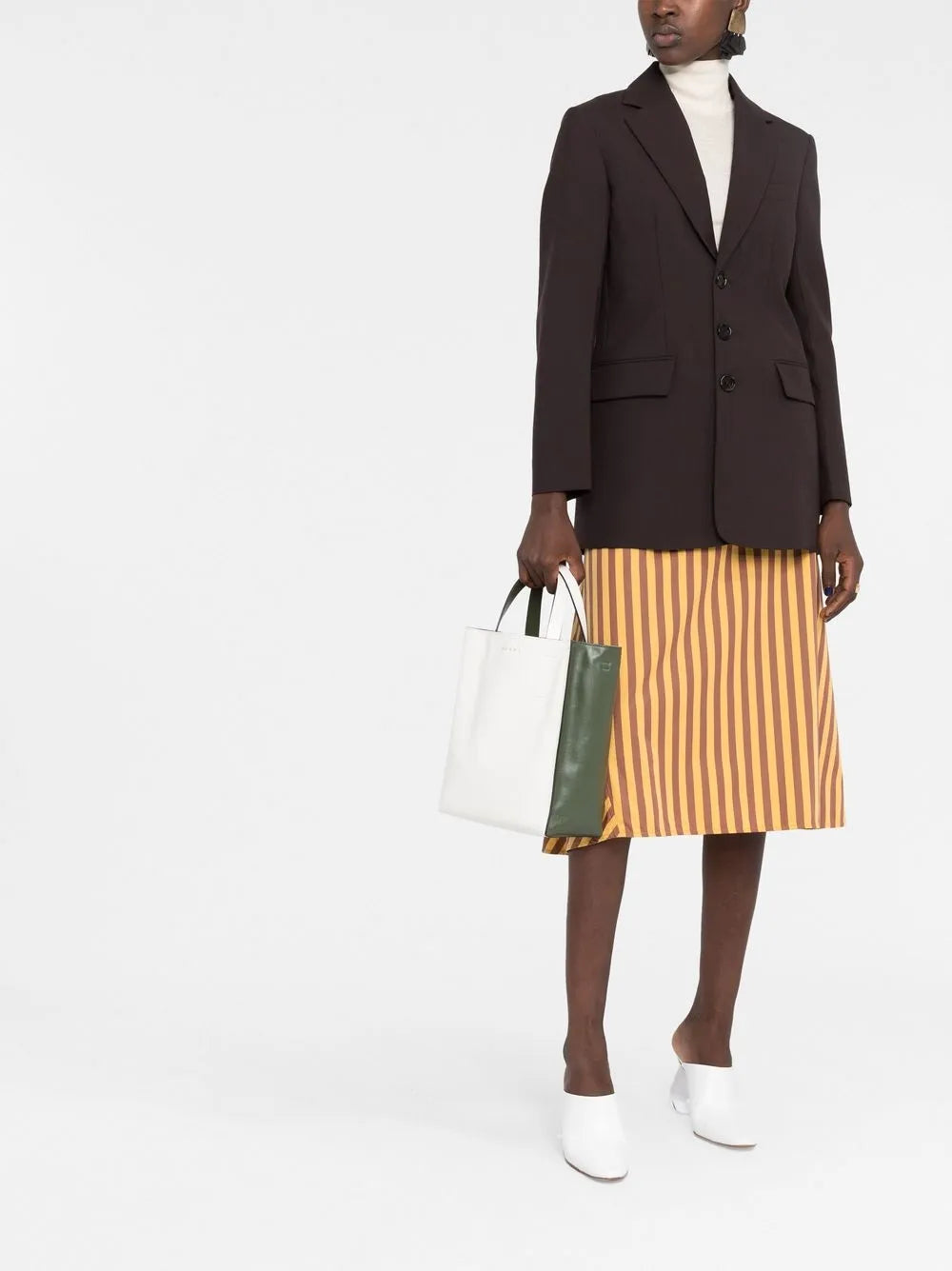 Single-Breasted Wool Blazer