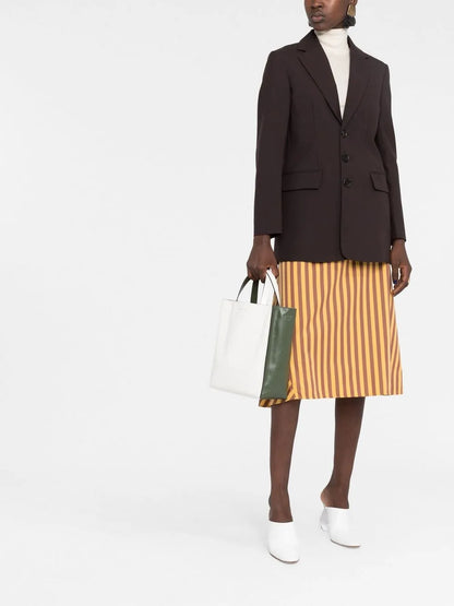 Single-Breasted Wool Blazer
