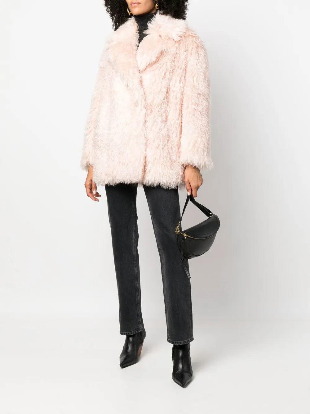 Faux-Fur Oversize Coat