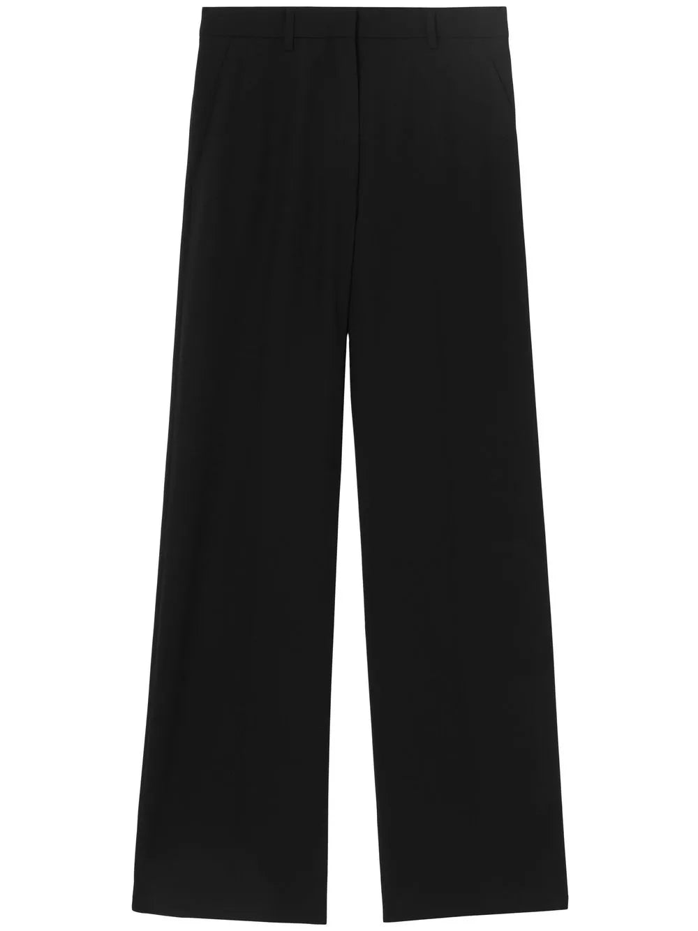 Rear Slit Tailored Trousers