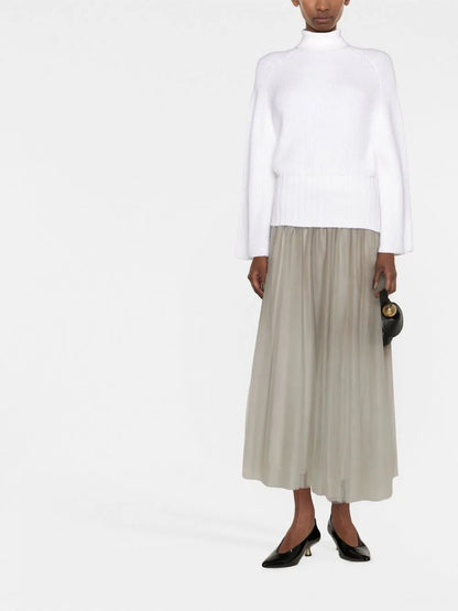 Ribbed-Knit Roll-Neck Jumper