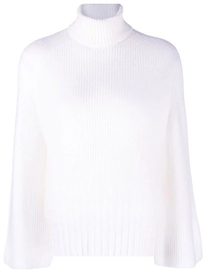 Ribbed-Knit Roll-Neck Jumper