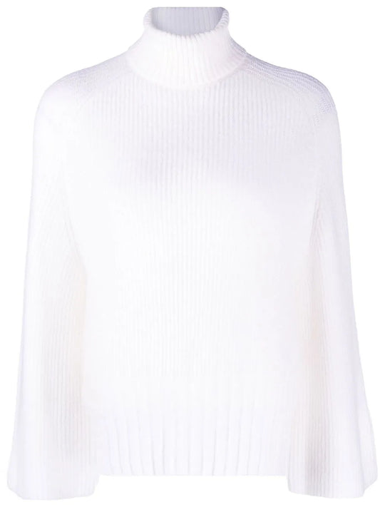 Ribbed-Knit Roll-Neck Jumper