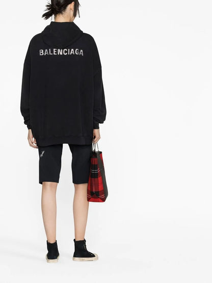 Large Fit Long-Sleeve Hoodie