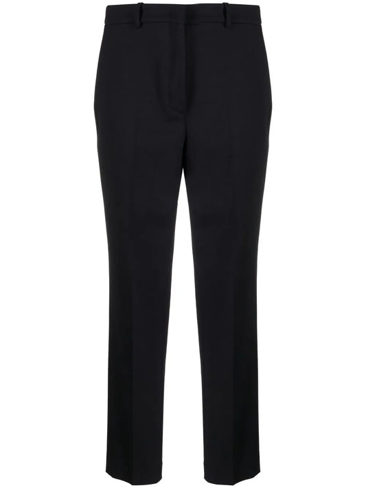 Cropped Virgin-Wool Trousers