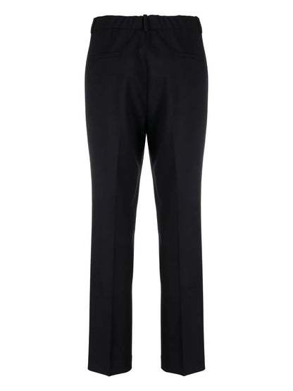 Cropped Virgin-Wool Trousers