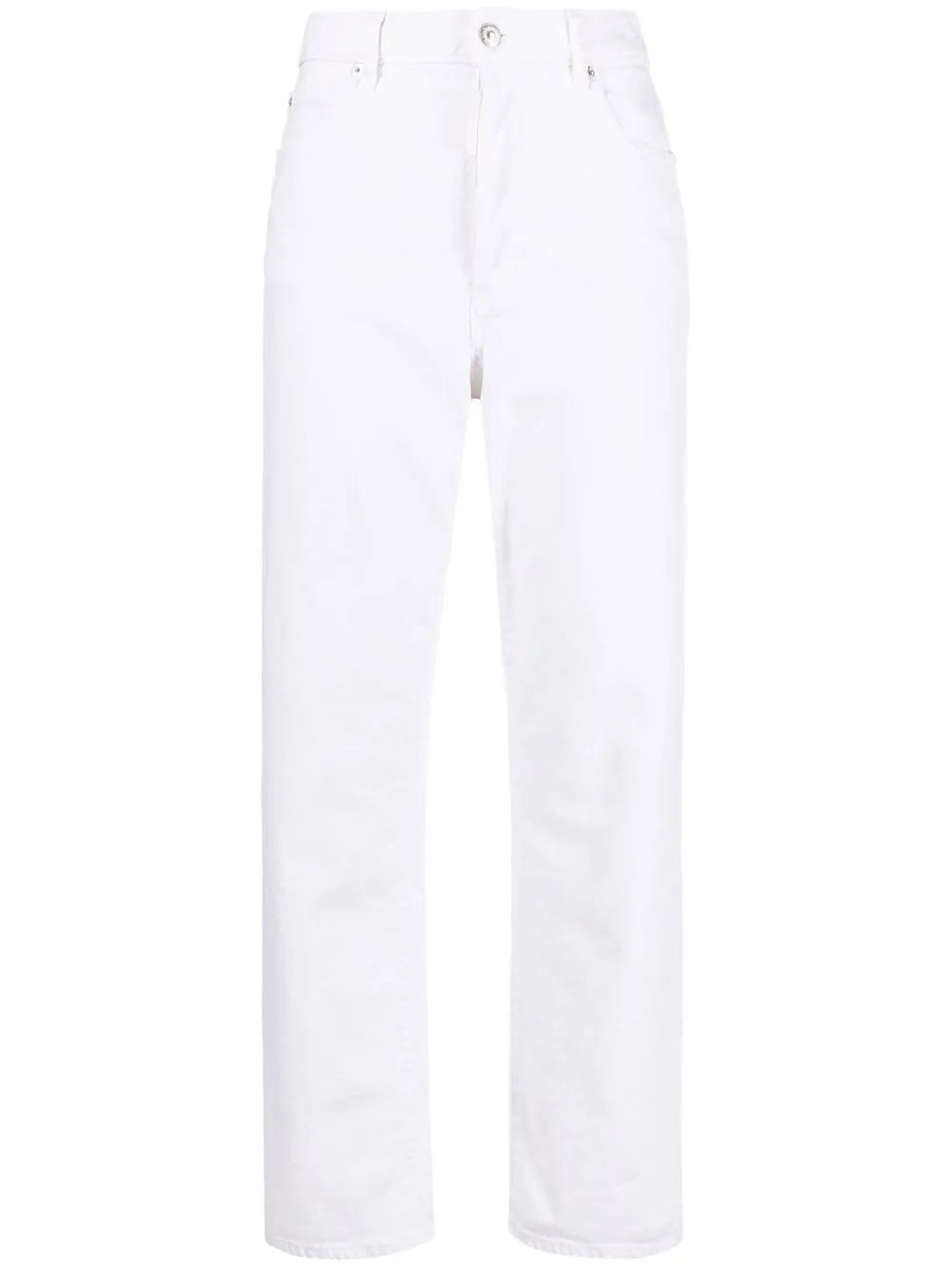 White Bull Straight-Leg Jeans