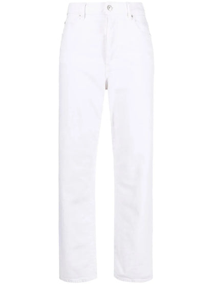 White Bull Straight-Leg Jeans