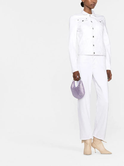 White Bull Straight-Leg Jeans