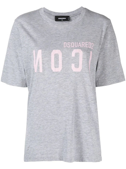 Icon Print Cotton T-Shirt