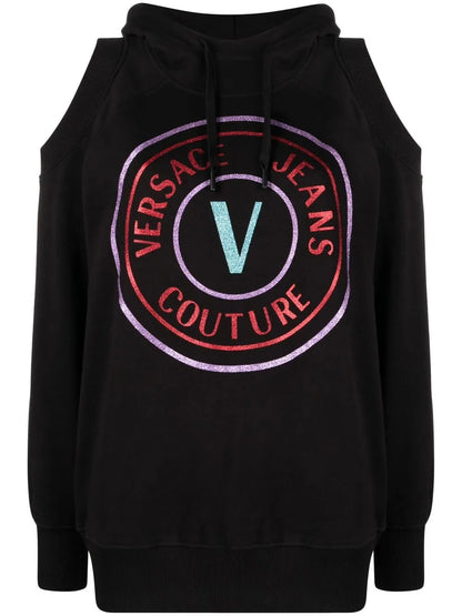 Logo-Print Cotton Hoodie