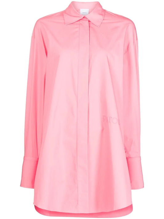 Oversize Long-Sleeve Cotton Shirt