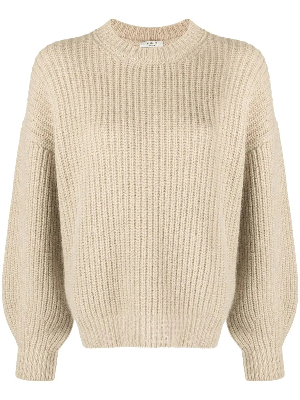 Crew-Neck Cable-Knit Jumper