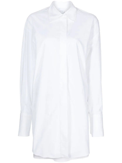 Mini Cotton Shirt-Dress