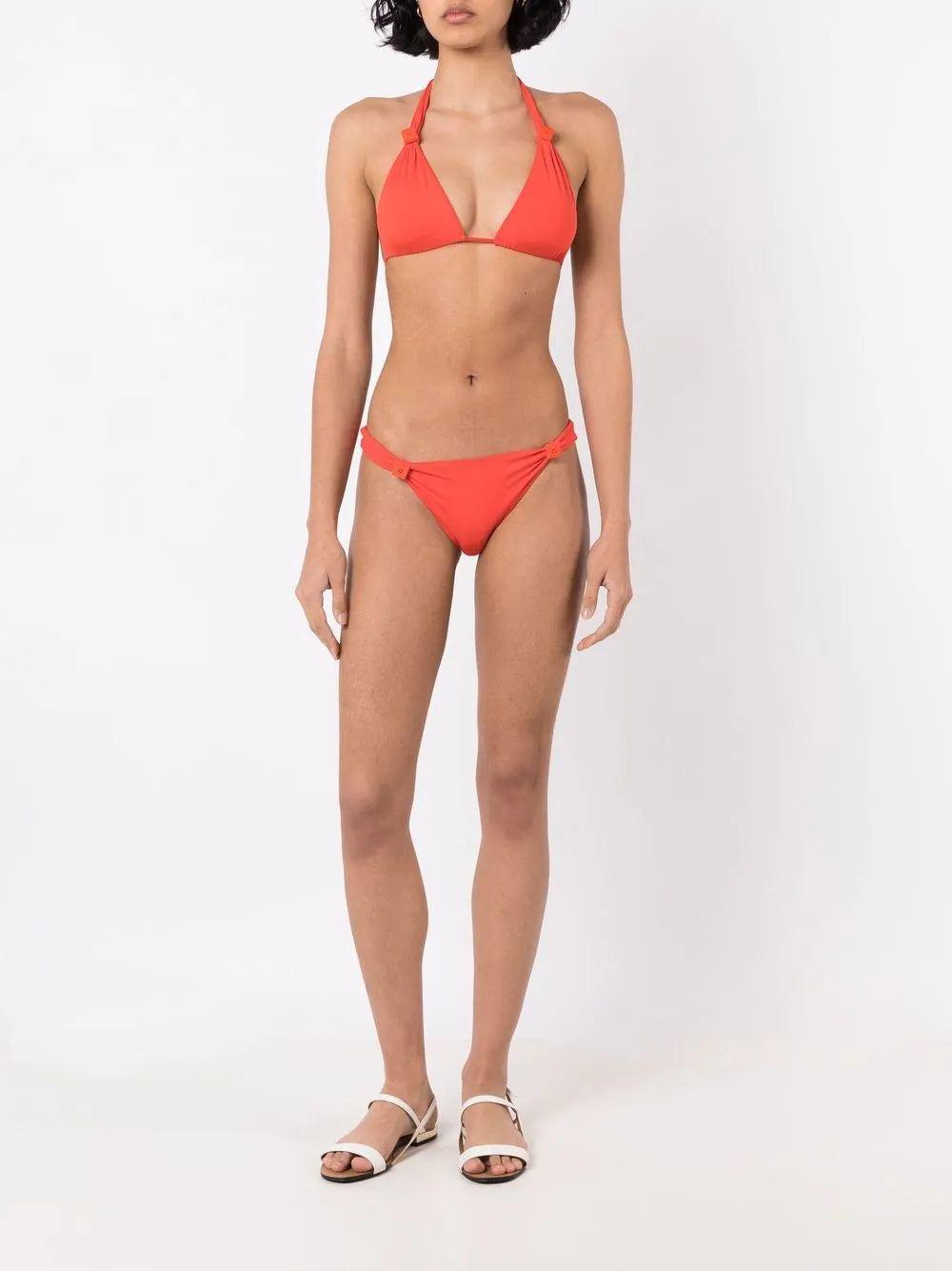 Rings Embellished Bikini Bottoms