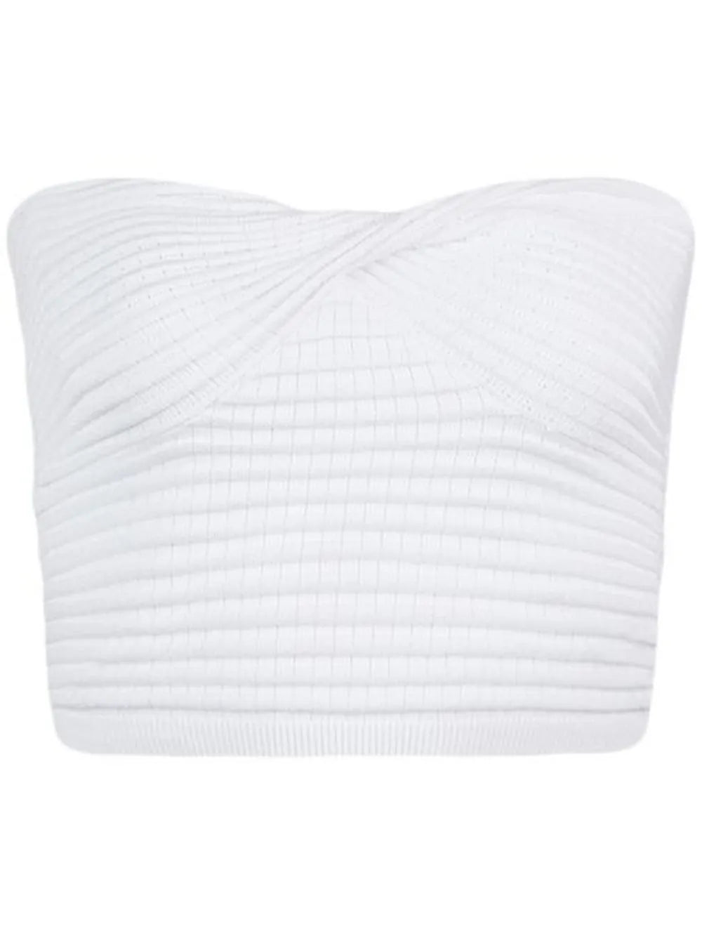 Eugene Ribbed Bandeau Top