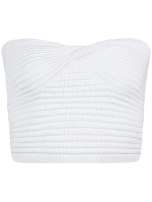 Eugene Ribbed Bandeau Top